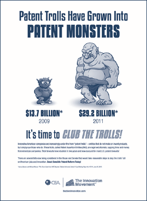 Patent Trolls Have Grown Into Patent Monsters